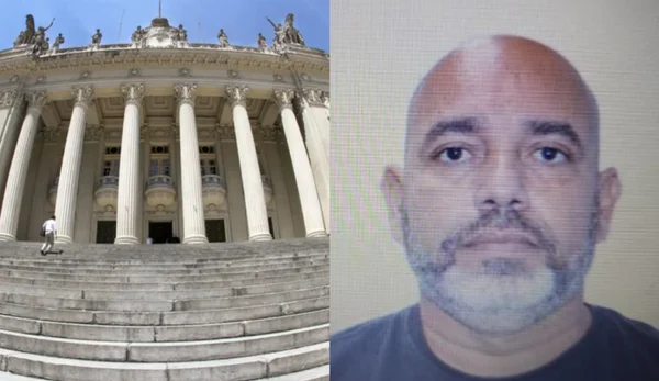 Imagem colorida de Alerj e Eduardo Sobreira suspeito de matar advogado execução - Metrópoles