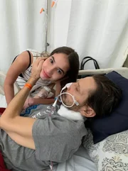 Asa Branca recebeu visita da filha, Lara, antes de morrer Asa Branca recebeu visita da filha, Lara, antes de morrer