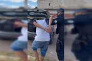 Momento da prisão
