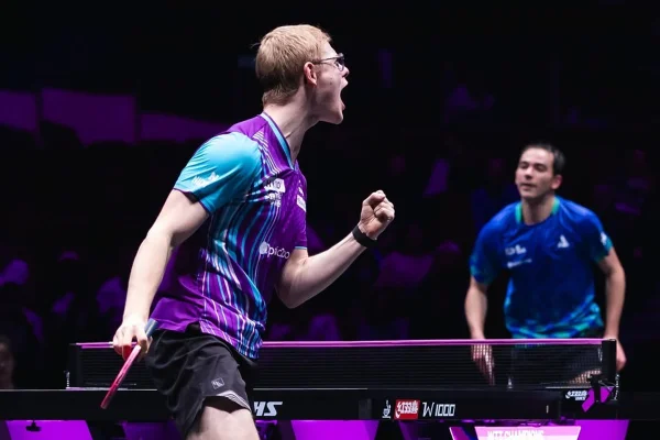 Hugo Calderano perde para algoz nas quartas do WTT Champions Chongqing