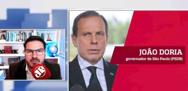 Doria bate boca com Constantino: “Você é um vassalo de Bolsonaro”