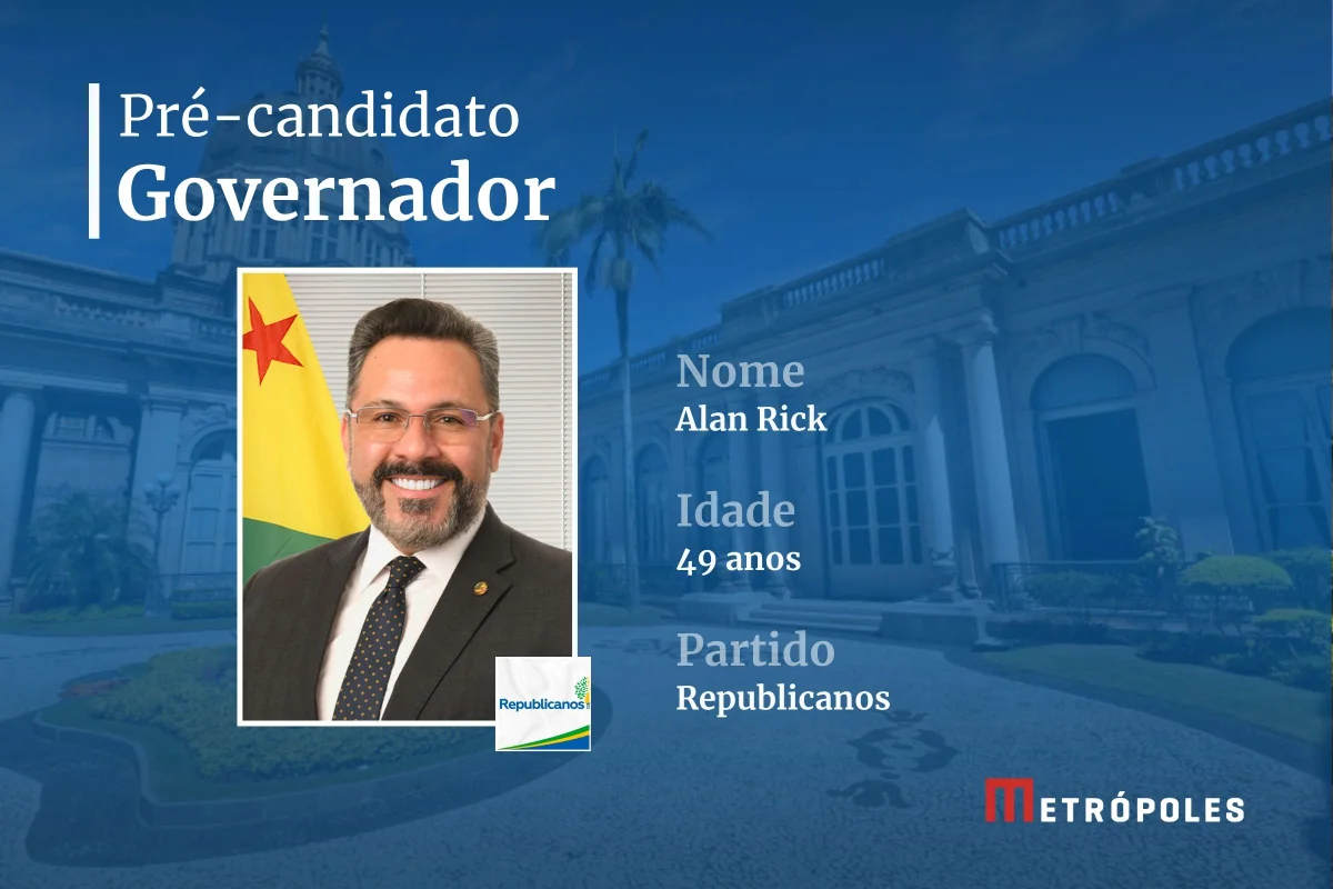 Alan Rick, pré-candidato a governador do Acre Alan Rick, pré-candidato a governador do Acre