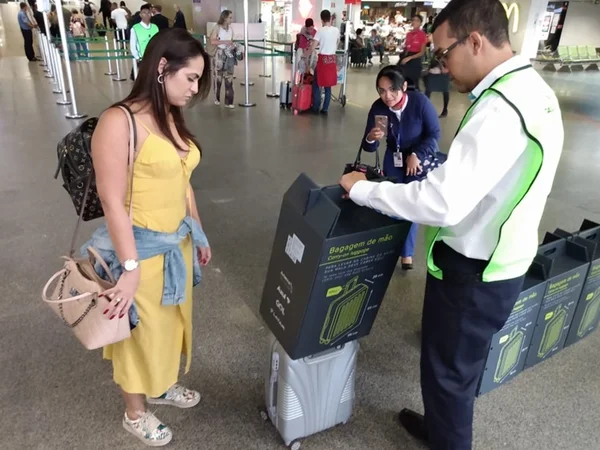 Bagagens de mão terão de passar por triagem no Aeroporto de Brasília