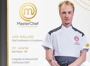 Léo Salles é um dos veteranos a voltar para o MasterChef Profissionais Léo Salles é um dos veteranos a voltar para o MasterChef Profissionais