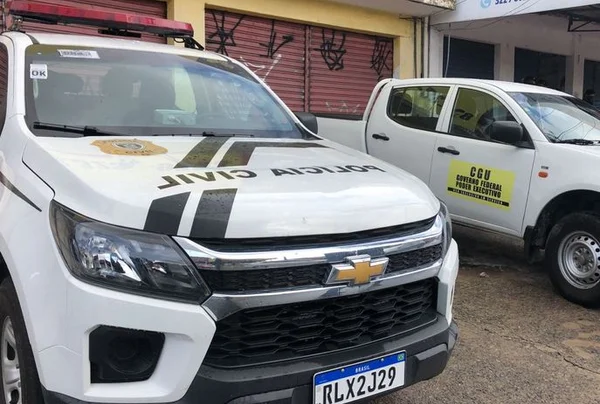 Em João Pessoa, um dos endereços onde há mandados sendo cumpridos é numa loja de materiais esportivos localizada no bairro de Mangabeira