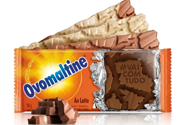 Ovomaltine chega às lojas em barras de chocolate