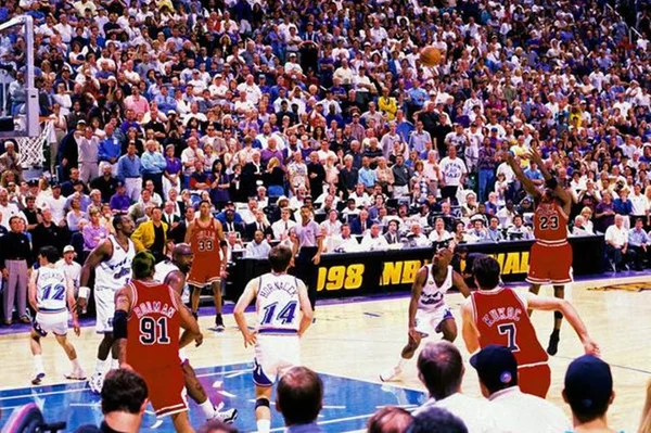 Jordan em Bulls x Jazz