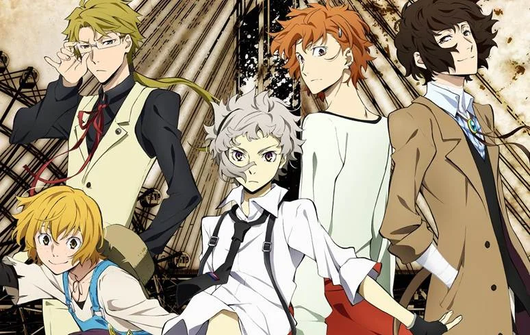 <strong><a href="https://www.crunchyroll.com/pt-br/bungo-stray-dogs">Bungo Stray Dogs</a>:</strong> Expulso do orfanato e prestes a morrer de fome, Atsushi Nakajima conhece a Agência de Detetives Armados que se dizem responsáveis por solucionar casos que nem a polícia e o exército ousam tocar. Atsushi embarca em várias aventuras para conhecer os novos colegas e a si mesmo <strong><a href="https://www.crunchyroll.com/pt-br/bungo-stray-dogs">Bungo Stray Dogs</a>:</strong> Expulso do orfanato e prestes a morrer de fome, Atsushi Nakajima conhece a Agência de Detetives Armados que se dizem responsáveis por solucionar casos que nem a polícia e o exército ousam tocar. Atsushi embarca em várias aventuras para conhecer os novos colegas e a si mesmo