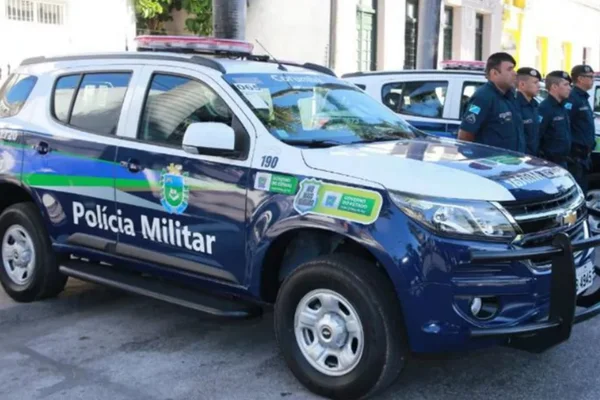 Foto colorida do carro da Polícia Militar de Mato Grosso do Sul - Metrópoles