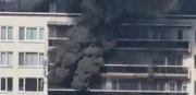 Fogo começou no oitavo andar do prédio Fogo começou no oitavo andar do prédio