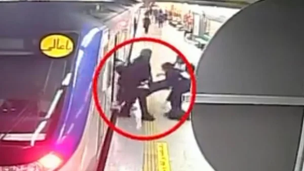 imagem do metro no irã - metrópoles