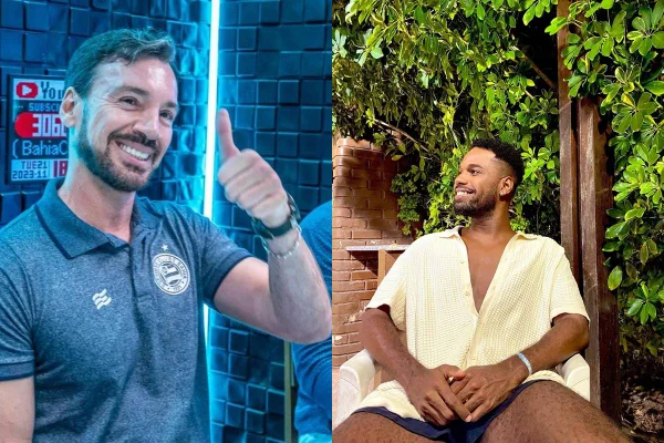Ex-goleiro do Flamengo engata namoro discreto com bailarino