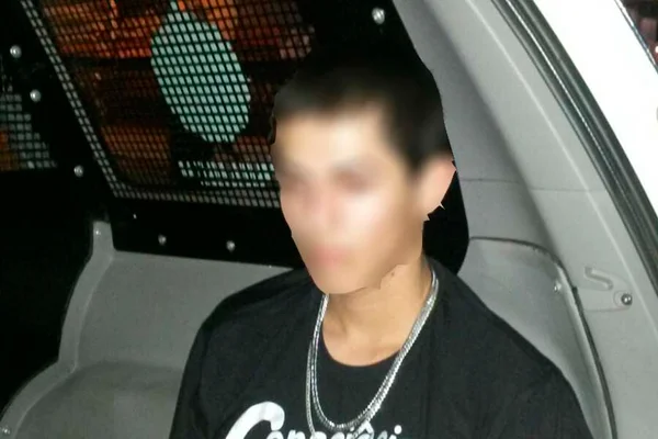 Homem tenta assaltar ônibus, vê a mãe, apanha e vai preso