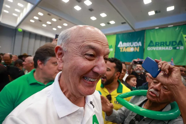 José Roberto Arruda chega à convenção PSD-Avante, que deve homologar sua candidatura ao governo do Distrito Federal Metropoles 3
