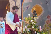 Missa solene no Santuário de Nossa Senhora Aparecida, em SP Missa solene no Santuário de Nossa Senhora Aparecida, em SP