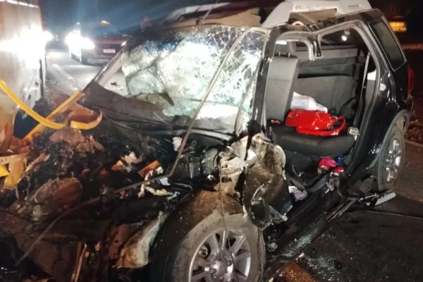 Mãe, filha e amiga morrem em acidente depois de carro atropelar vaca