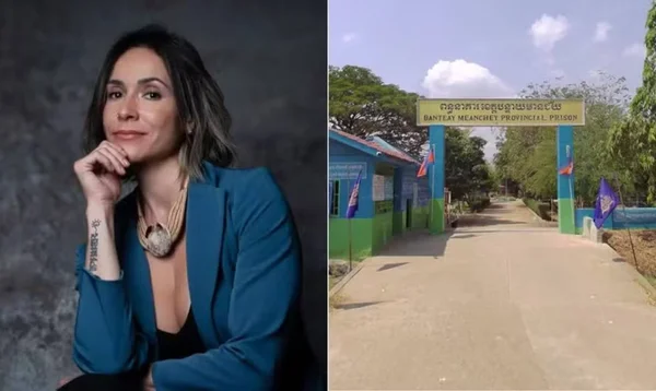 imagem colorida brasileira presa camboja