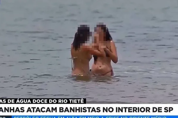 Gafe da BandNews em reportagem sobre piranhas viraliza na web