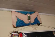 Quadro na casa do investigado Quadro na casa do investigado