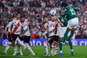 Gómez abriu o placar contra o River Plate nesta quarta-feira (17/9)