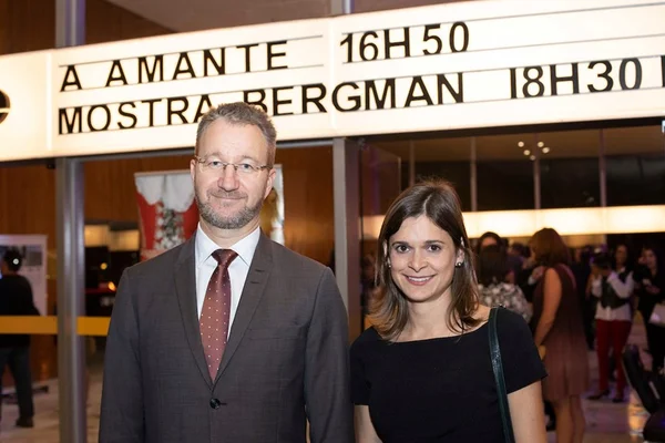 Embaixada da Suécia celebra 100 anos de Ingmar Bergman com coquetel
