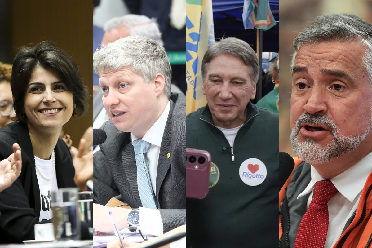 Manuela d’Ávila, Marcel Van Hattem, Rigotto e Paulo Pimenta