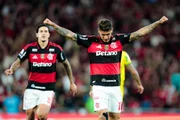 Carrascal comemora gol pelo Flamengo