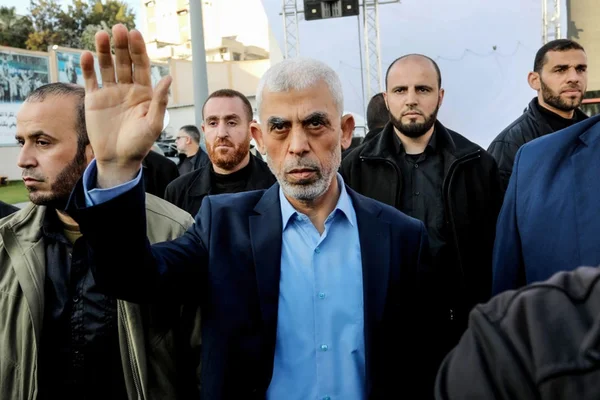 Imagem colorida mostra Yahya Sinwar, líder do grupo extremista Hamas que idealizou o ataque contra Israel - Metrópoles