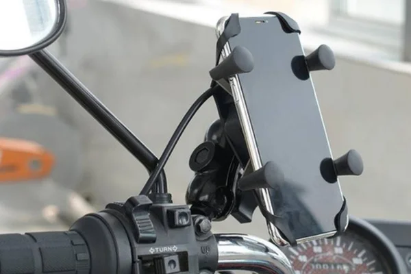 Suporte de celular para moto