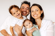 Família cresceu, com nascimento de irmã, quando Pedroca estava com 1 ano e 8 meses 