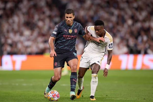 Imagem colorida de Rodri do Manchester City - Metrópoles