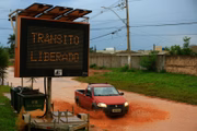 Antes das obras: alagamentos por toda parte