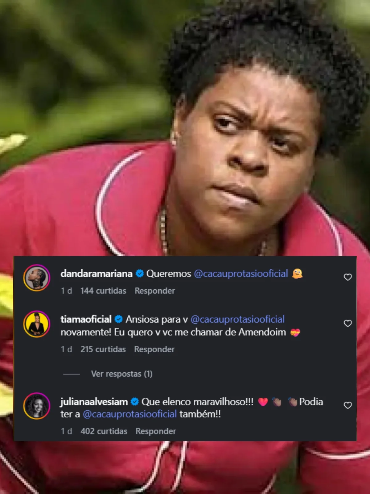 Cacau Protásio. Cacau Protásio.