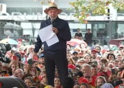 Agro vira alvo de disputa em passagem de Flávio Bolsonaro e Lula em SC - imagem 2 Agro vira alvo de disputa em passagem de Flávio Bolsonaro e Lula em SC - imagem 2