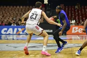 O americano Williams foi um destaque, sendo um do Minas mais tempo em quadra O americano Williams foi um destaque, sendo um do Minas mais tempo em quadra
