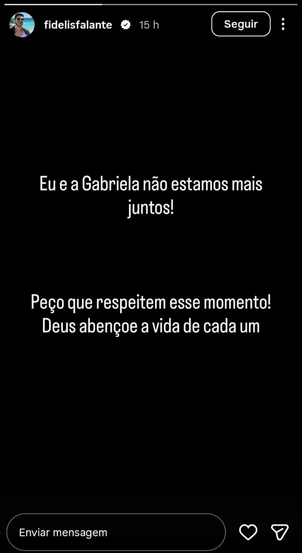 Gabi Martins e Matheus Fidelis terminam namoro pela segunda vez - destaque galeria Gabi Martins e Matheus Fidelis terminam namoro pela segunda vez - destaque galeria
