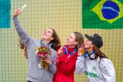 Brasileira conquistou o segundo bronze.