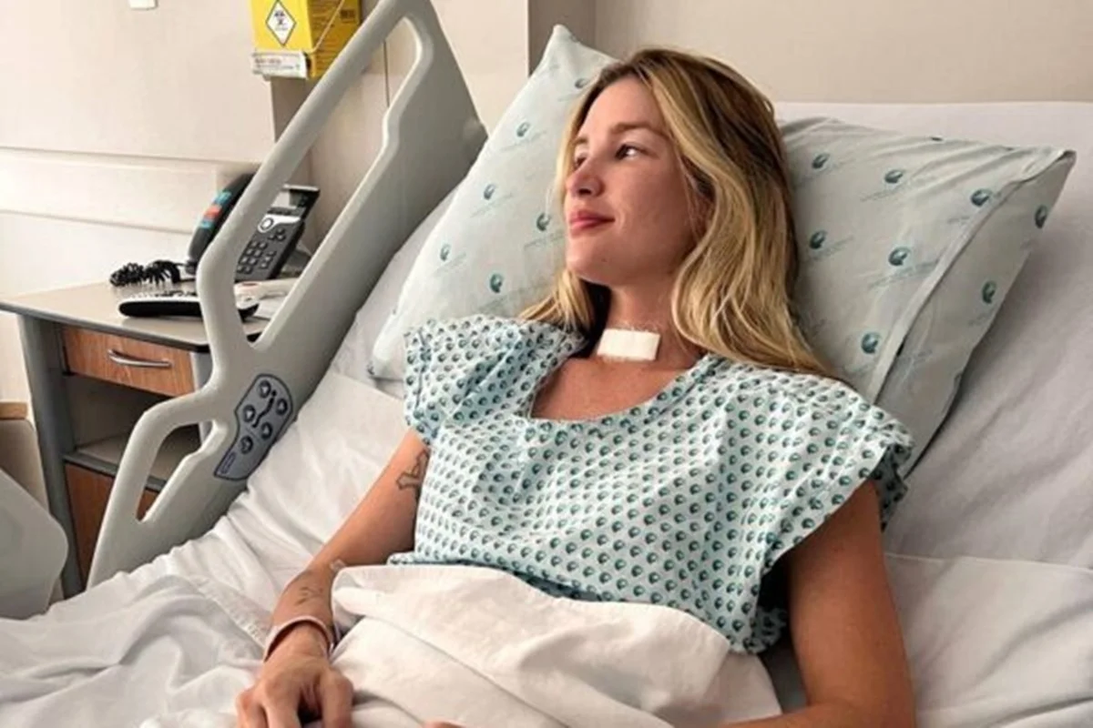 Aline Gotschalg teve um câncer Aline Gotschalg teve um câncer