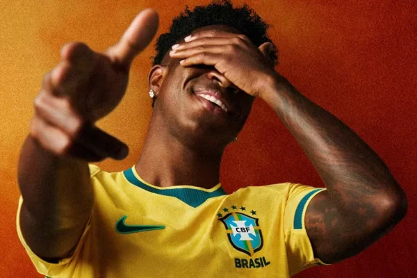 Imagem colorida do uniforme da Seleção Brasileira