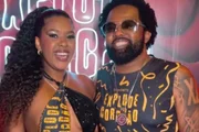 Xande de Pilares e Thay Pereira, conhecida como Mikimbeth