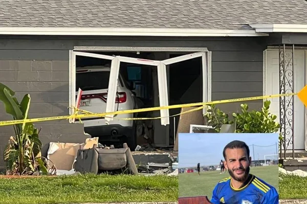 Imagem mostra carro que atingiu casa e matou jogador brasileiro - Metrópoles