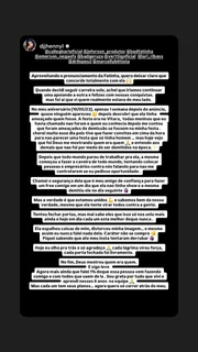 Declaração de Fatinha sobre MC Mirella