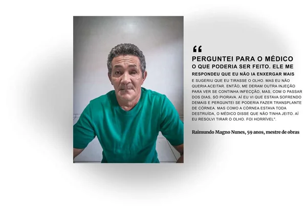 Pacientes cegos: MP recomenda suspensão de parceria do governo no AP - destaque galeria