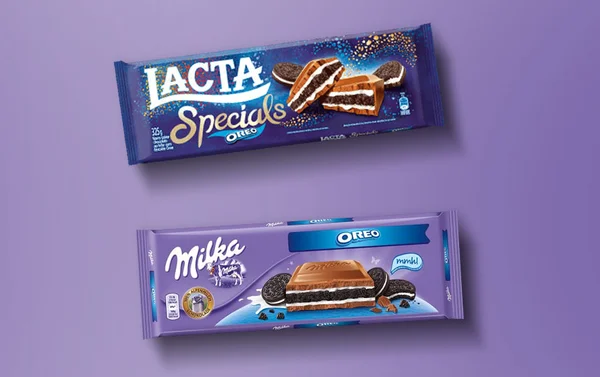 Milka que nada. Lacta é o melhor chocolate recheado com Oreo