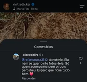 Distanciamento entre Pedro Scooby e Cintia Dicker virou comentário no Instagram