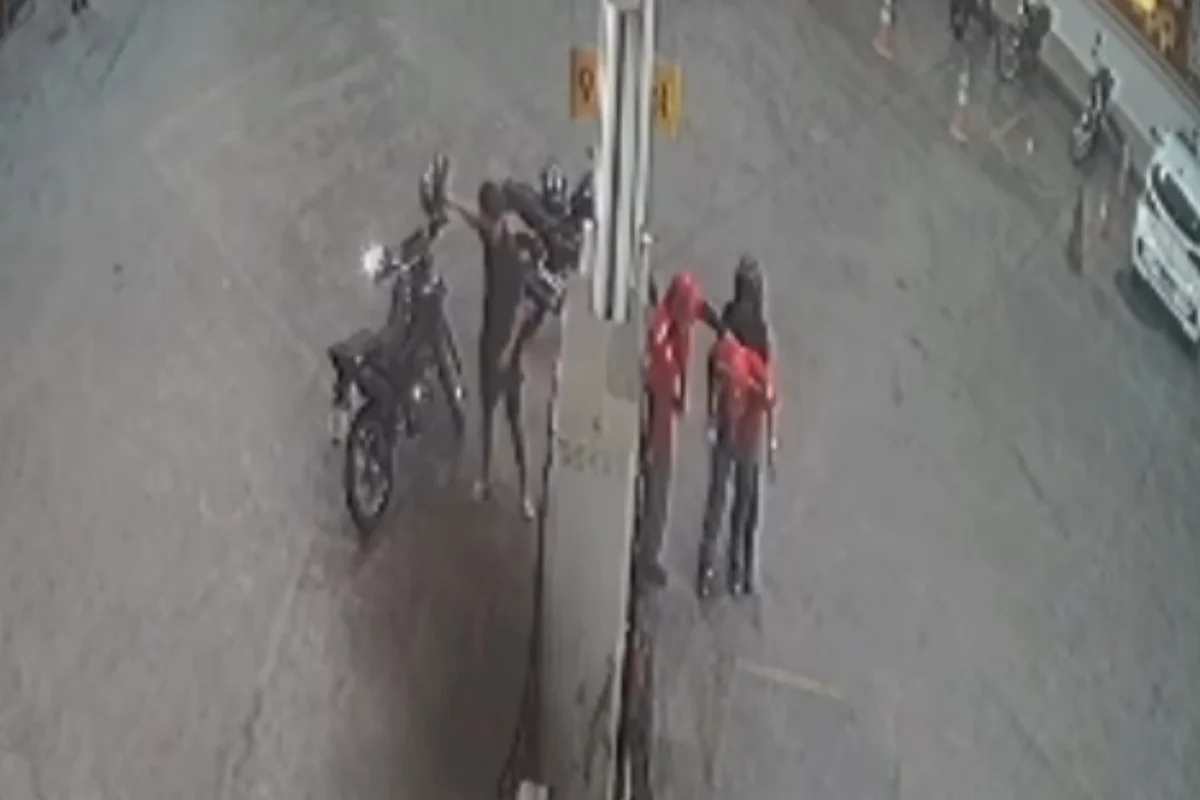 Motociclista salva frentista de engasgo com Manobra de Heimlich, no Ceará