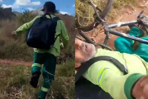 Imagem colorida, homem flagrado mostrando genitais para menina de 5 anos - Metrópoles