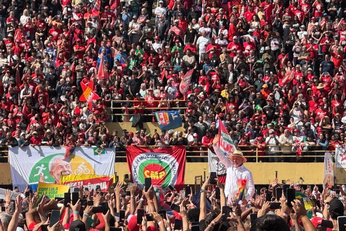 Lula em ato de campanha em São Bernardo do Campo Lula em ato de campanha em São Bernardo do Campo