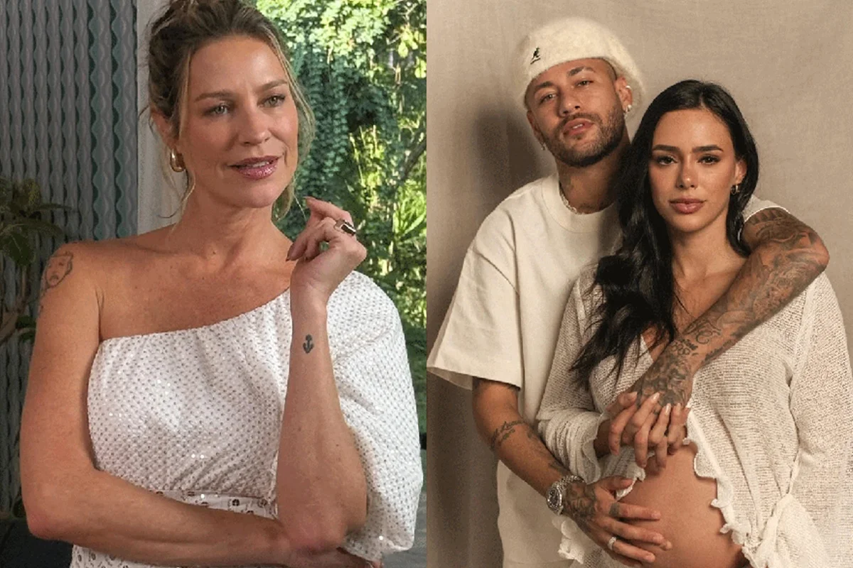 Luana Piovani, Neymar e Bruna Biancardi Luana Piovani, Neymar e Bruna Biancardi