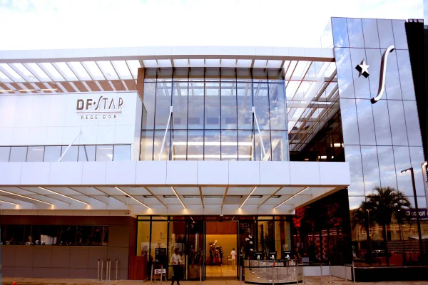 Fachada do DF Star, da Rede D'Or - Metrópoles
